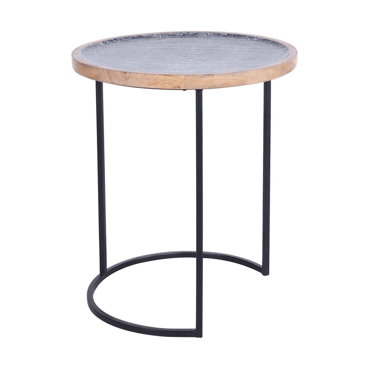 Eco Sole Tribal Side Table 52 x 46cm