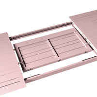 Santana Aluminium Extension Table Rose Pink  200/300cm