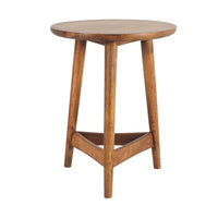 Elliot Timber Side Table Vintage Brown