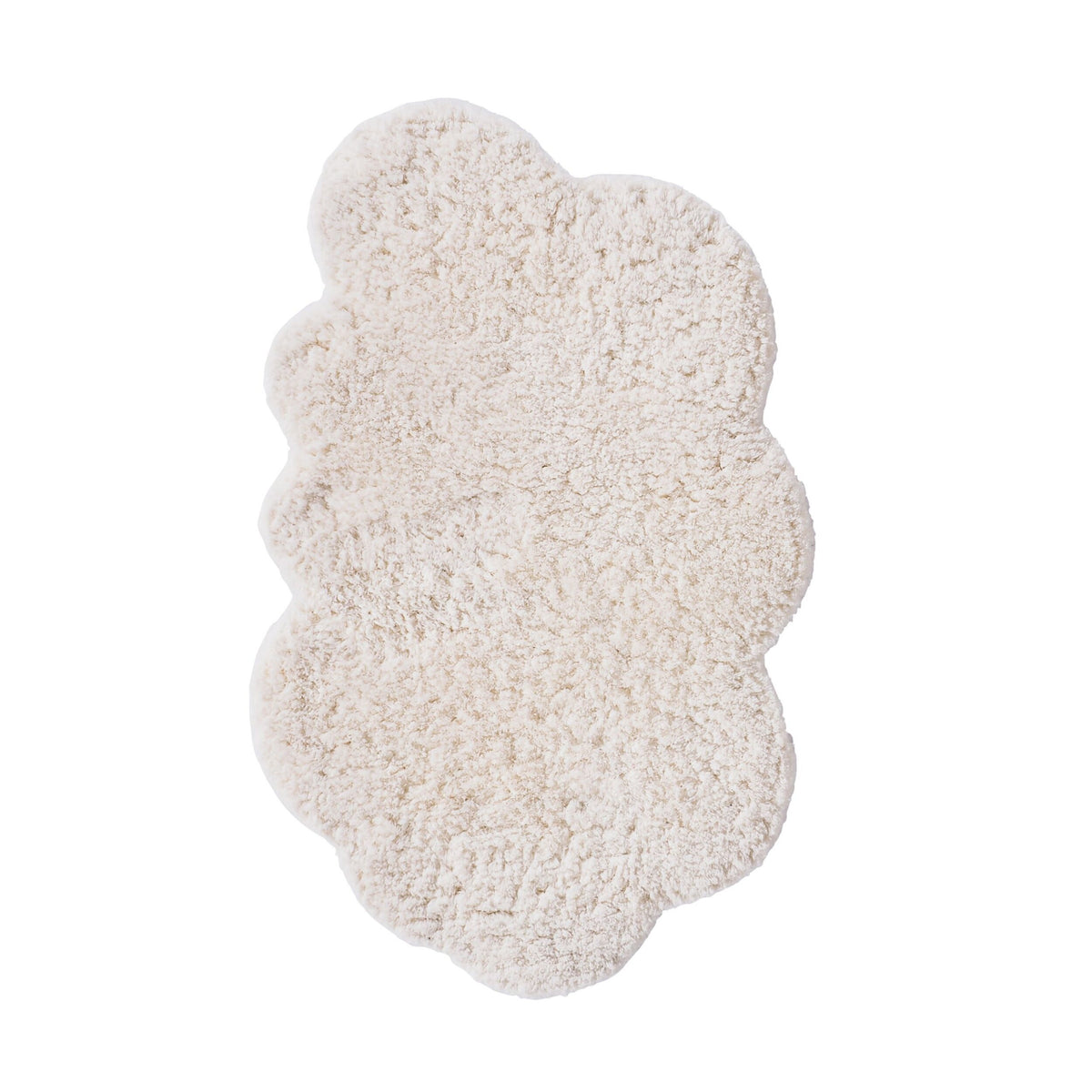 Cloud Tufted White Rug 75x120cm