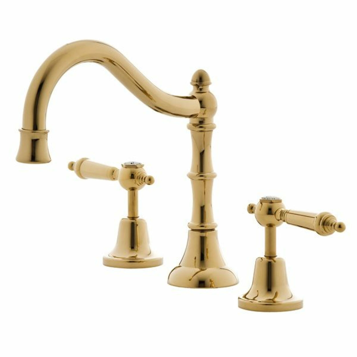 Rochelle Lever Basin Set PVD