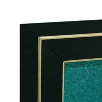 Lily's Pond Framed Textured Print 120x120cm