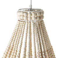 Beaded Chandelier Natural