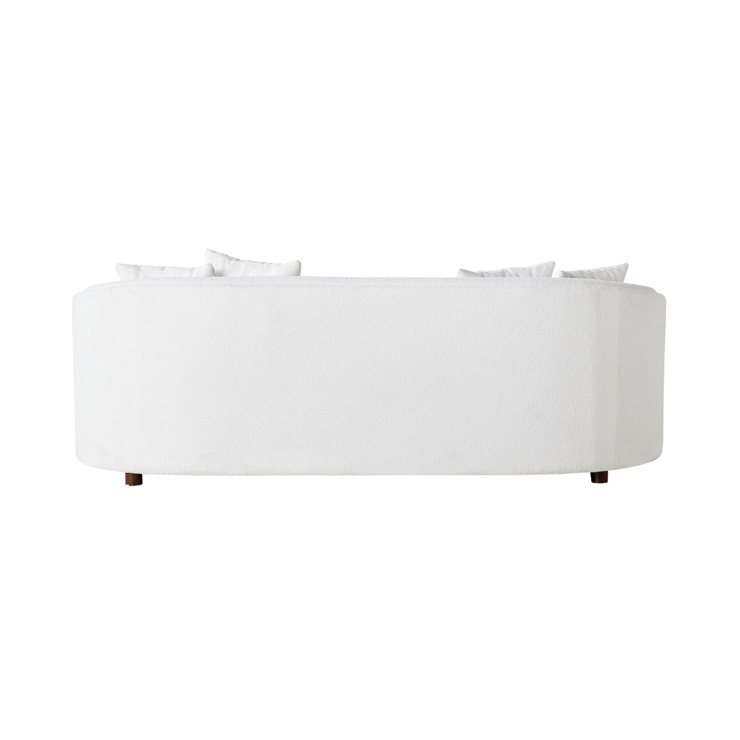 Alessa 3 Seater Sofa Luna Cloud White