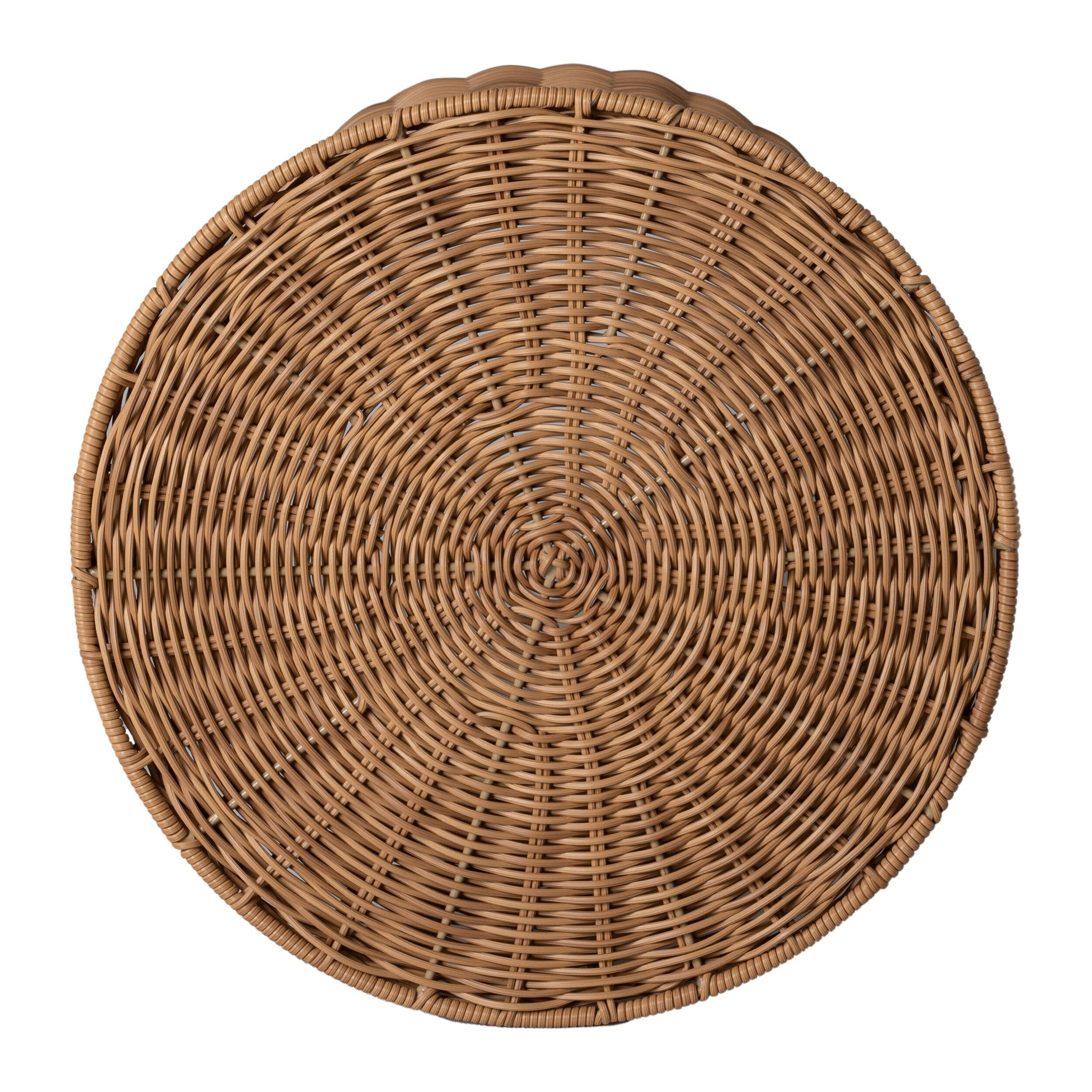 Alva Woven Side Table Natural