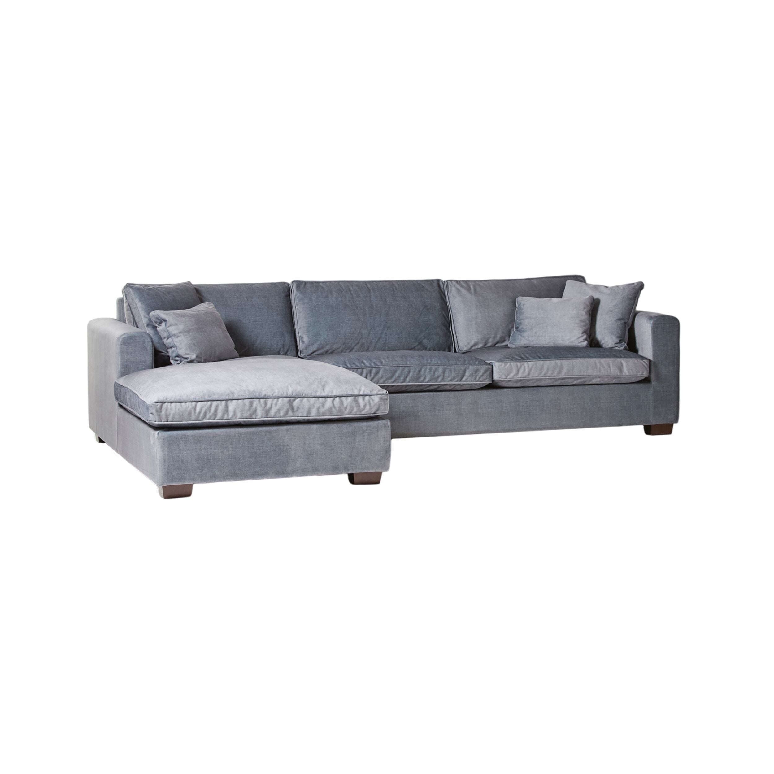 Portsea 4 Seater LHS Chaise Aura Storm