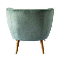 Neo Velvet Occasional Chair Green