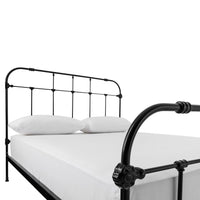 Manor Queen Bed Black