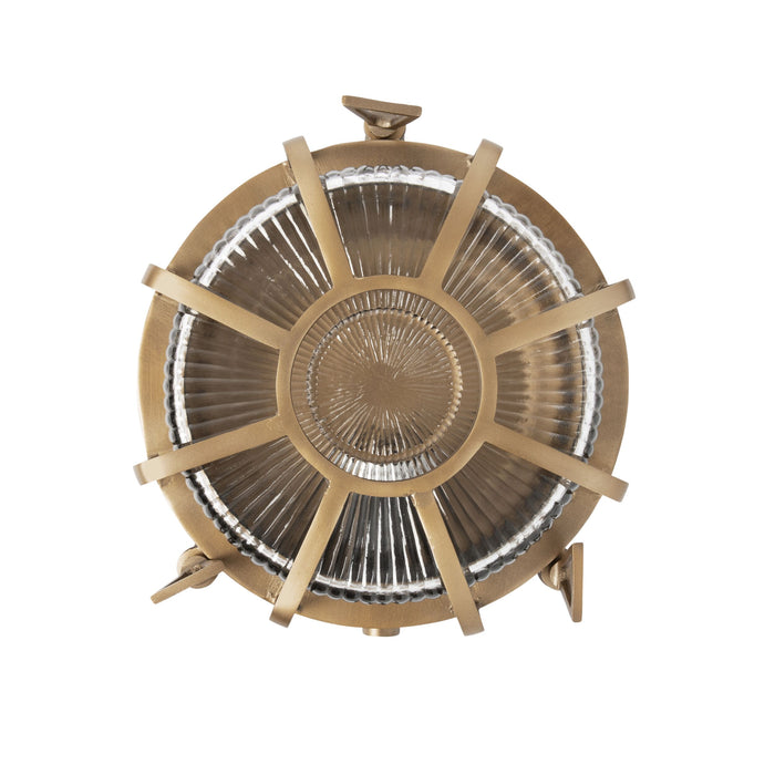Seagate Exterior Wall Bracket Solid Brass 21x11cm