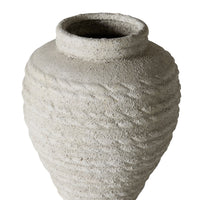 Octavia Rope Detail Ceramic Urn Vase