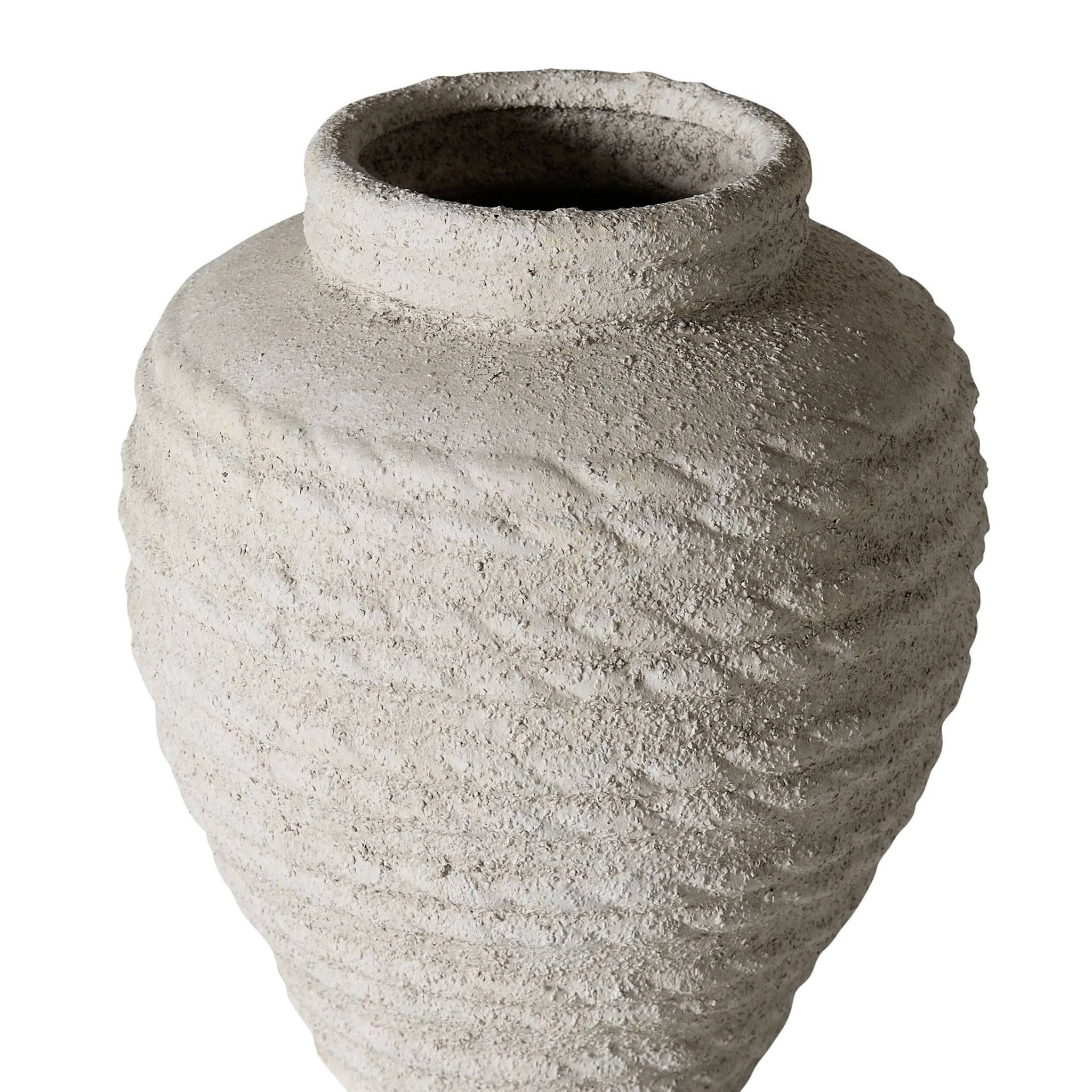Octavia Rope Detail Ceramic Urn Vase