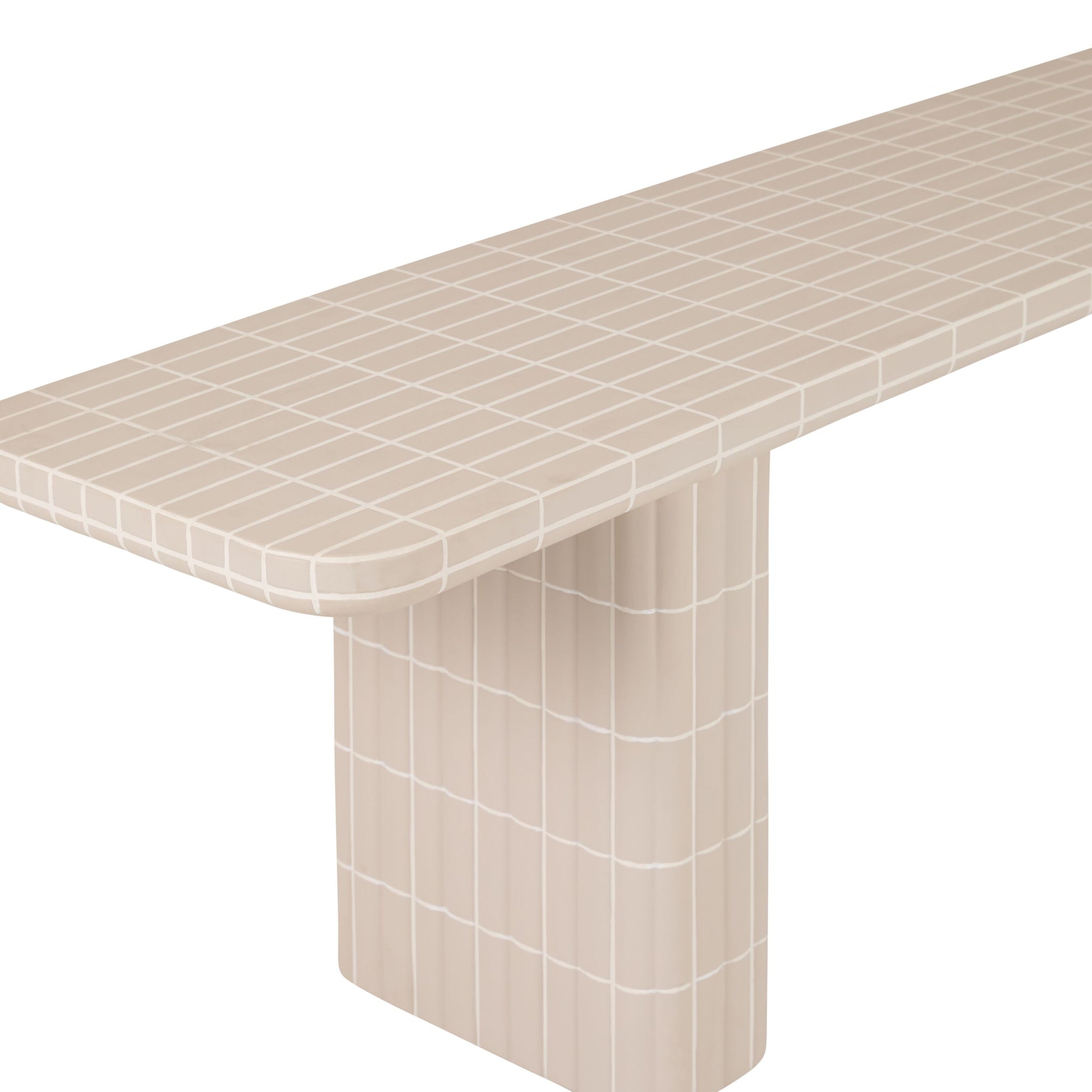 Edie Bench 200cm Taupe