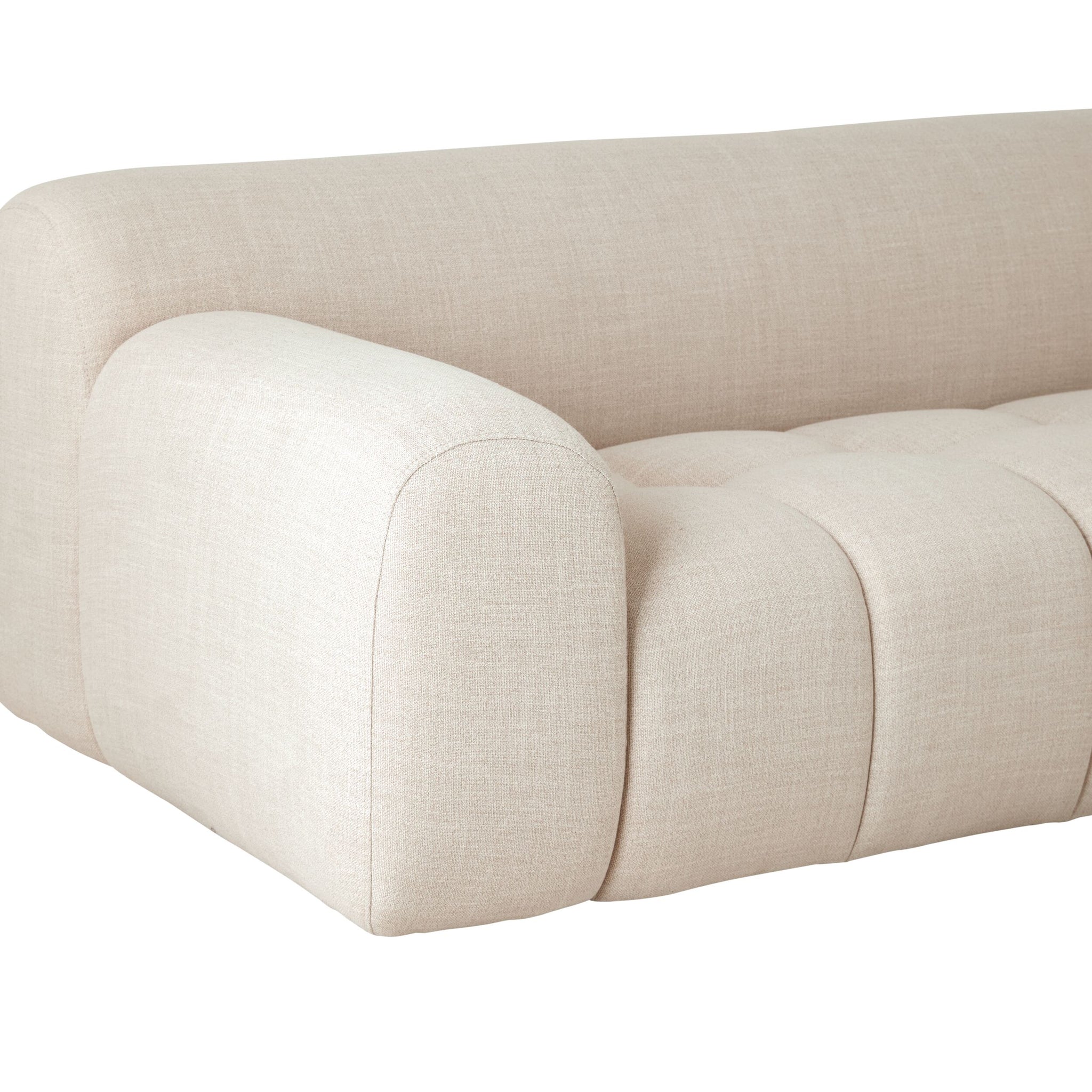Alexis 2 Seater Sofa Natural Weave