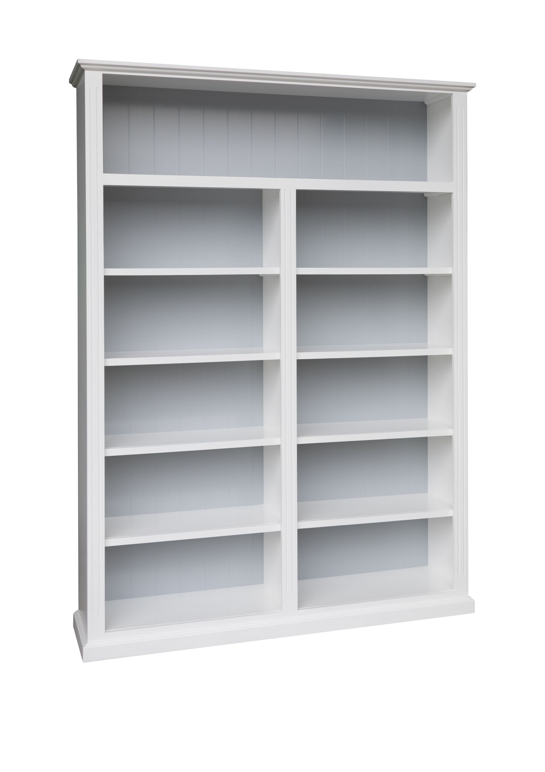 Armand Large Bookcase 210 x 150cm White