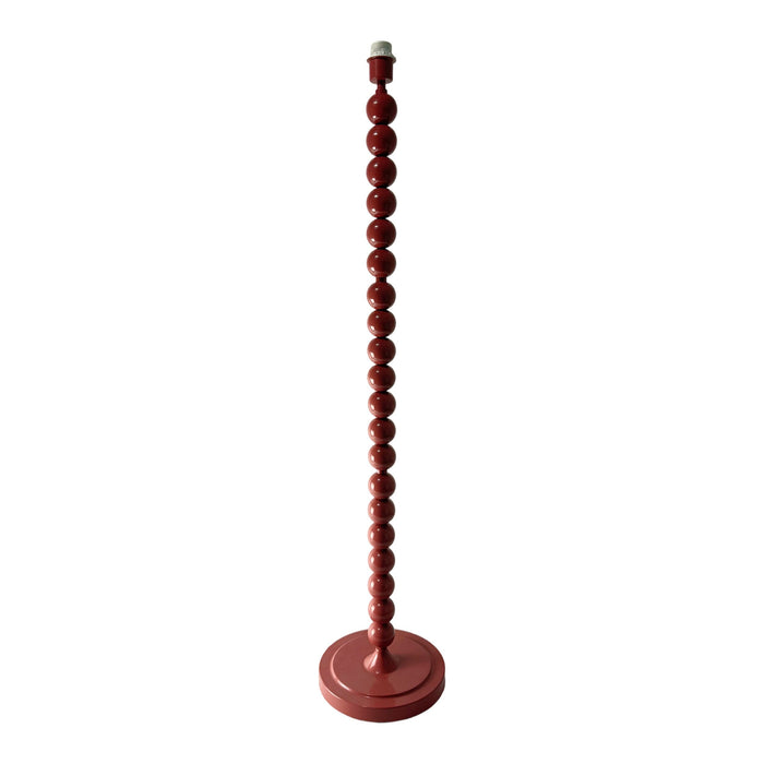 Carousel Metal Floor Lamp Base Red 129cm