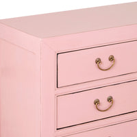 Sansha 9 Drawer Chest Blush Pink