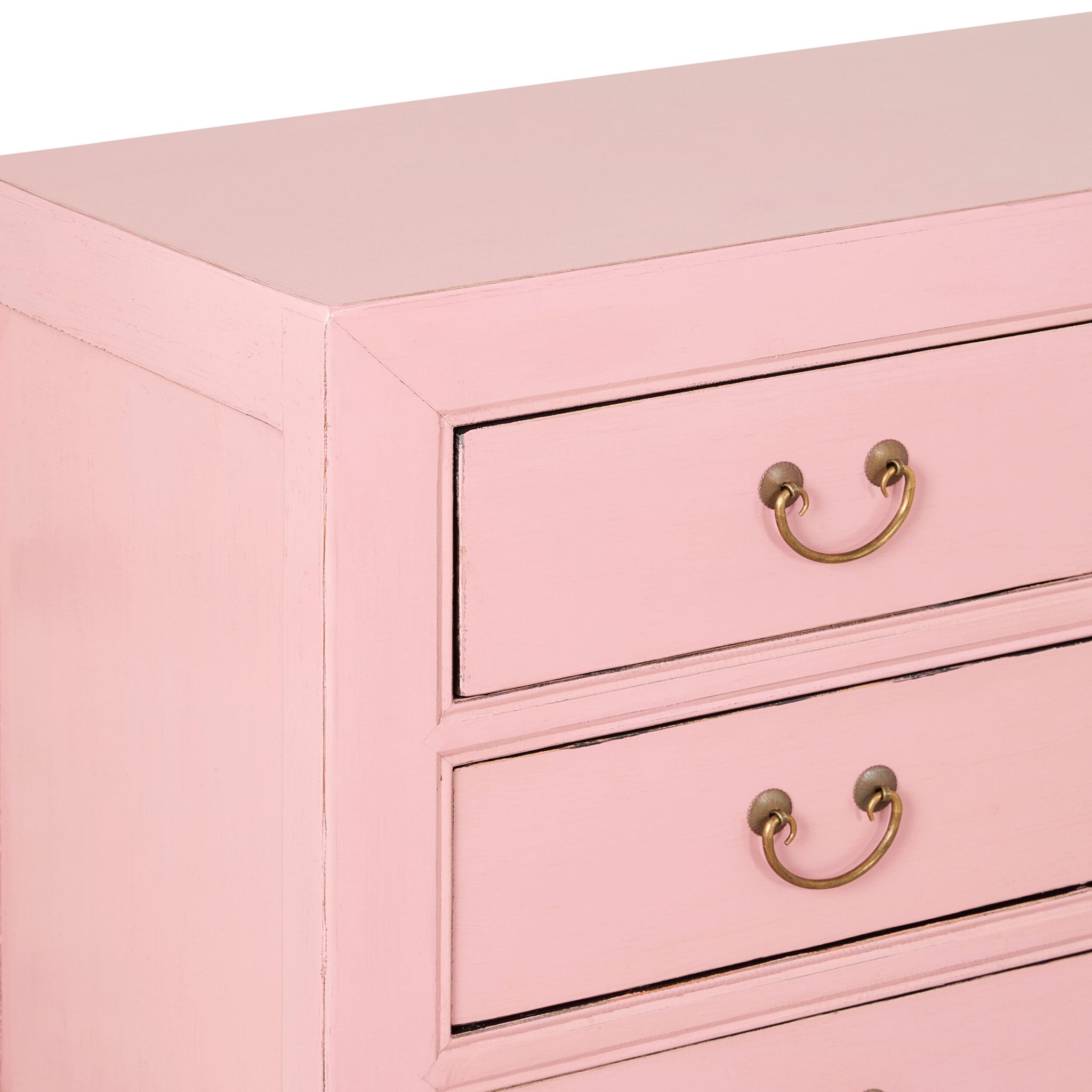 Sansha 9 Drawer Chest Blush Pink