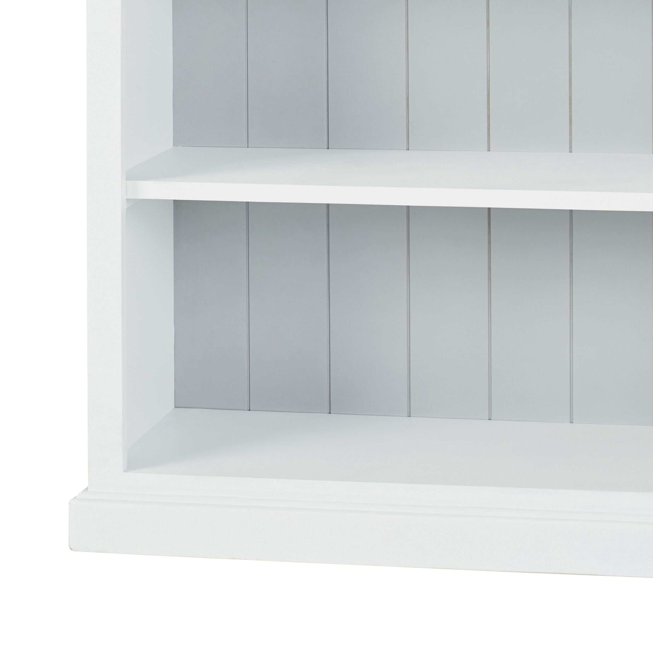 Armand Tall Bookcase 210 x 95cm White