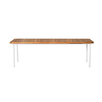 Ellie Outdoor Dining Table 260cm White