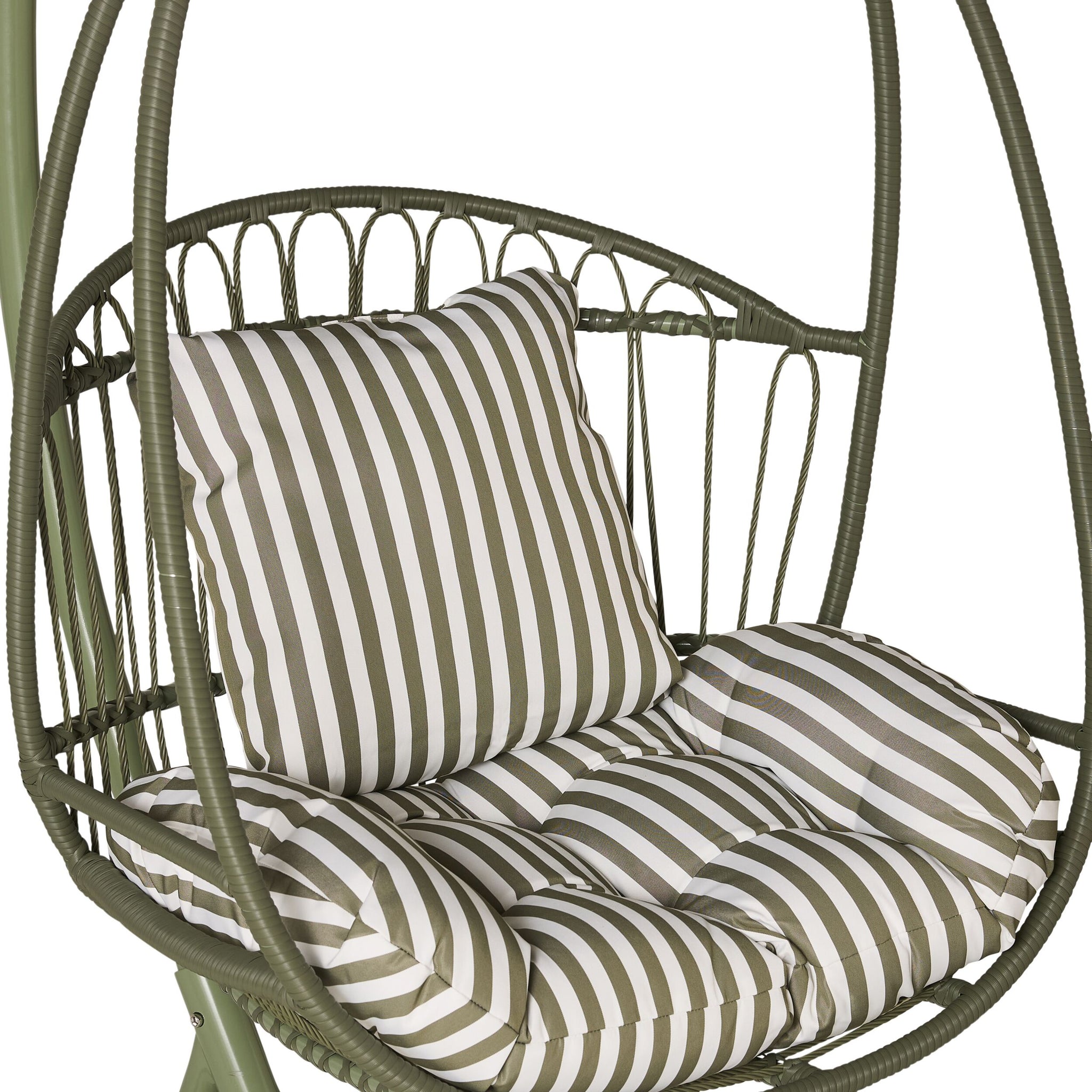Byron Hanging Chair Green