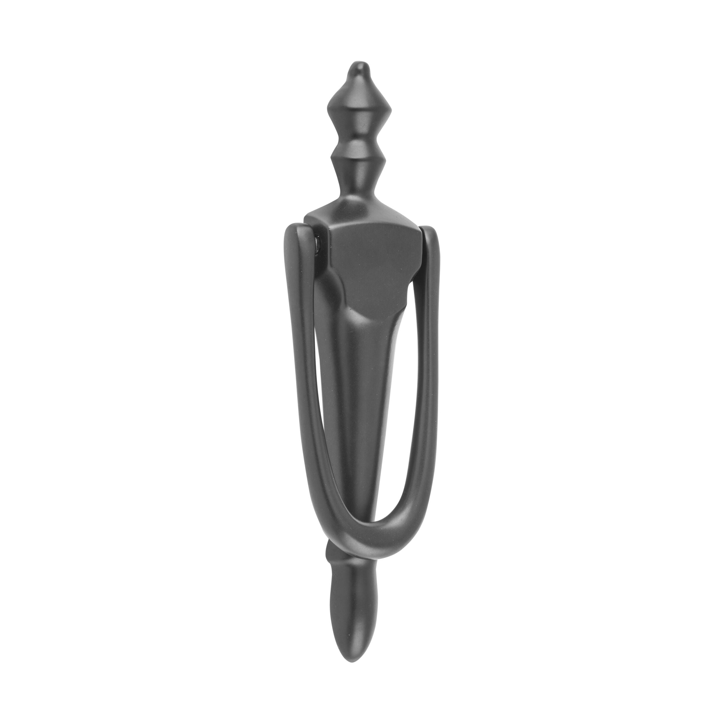 9678 Door Knocker Victorian Matte Black H185xW45mm