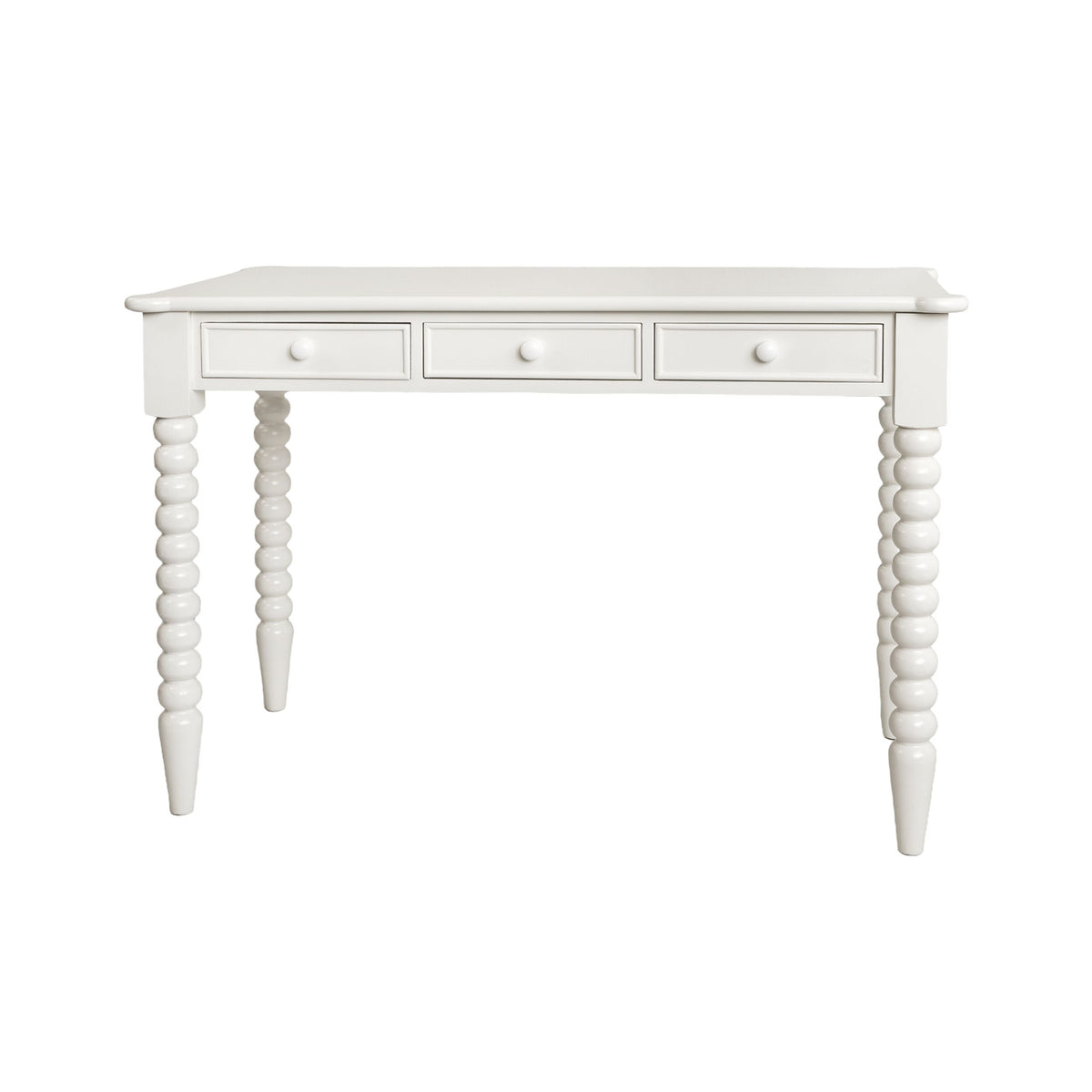 Maisie 3 Drawer Desk White