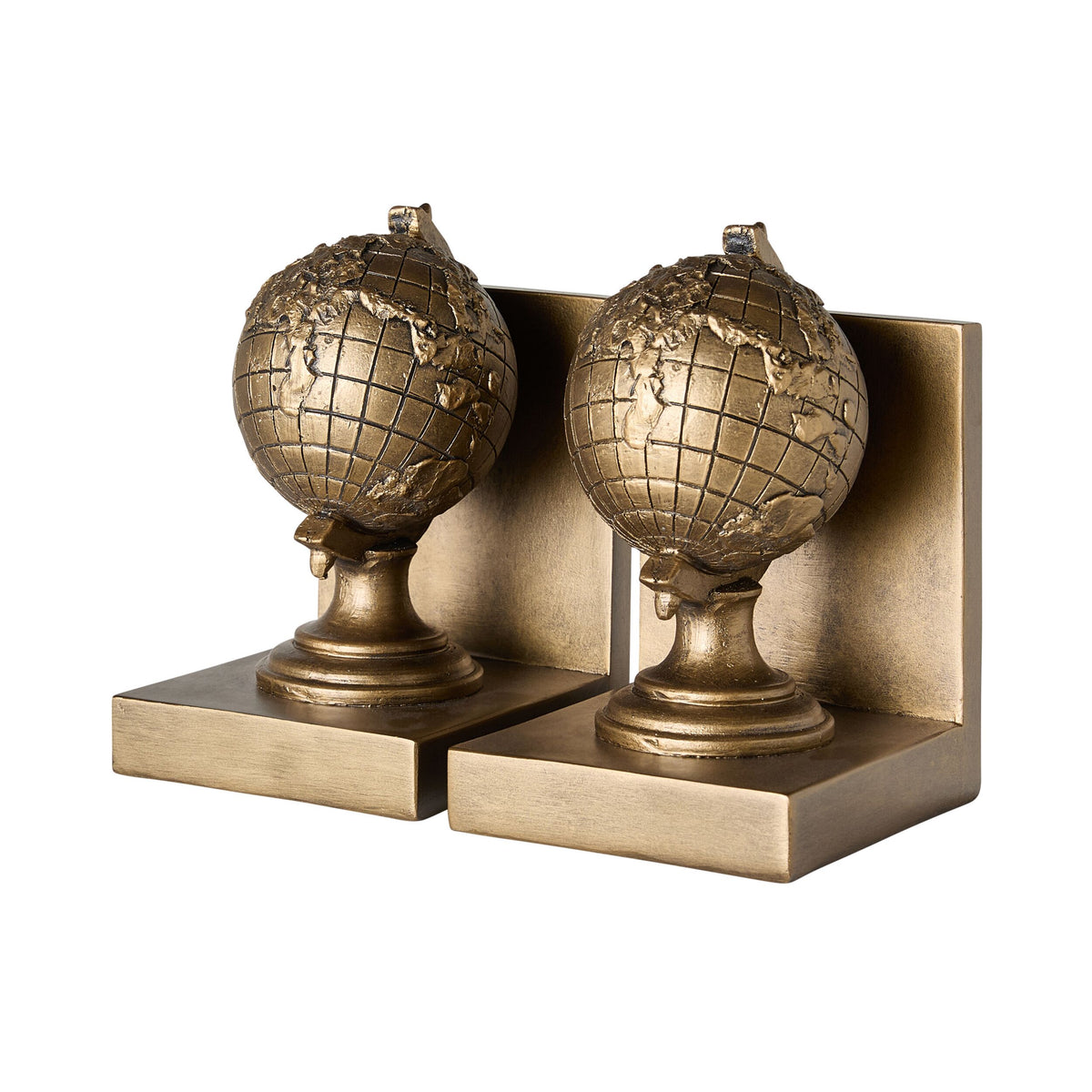 Darwin Globe Bookends