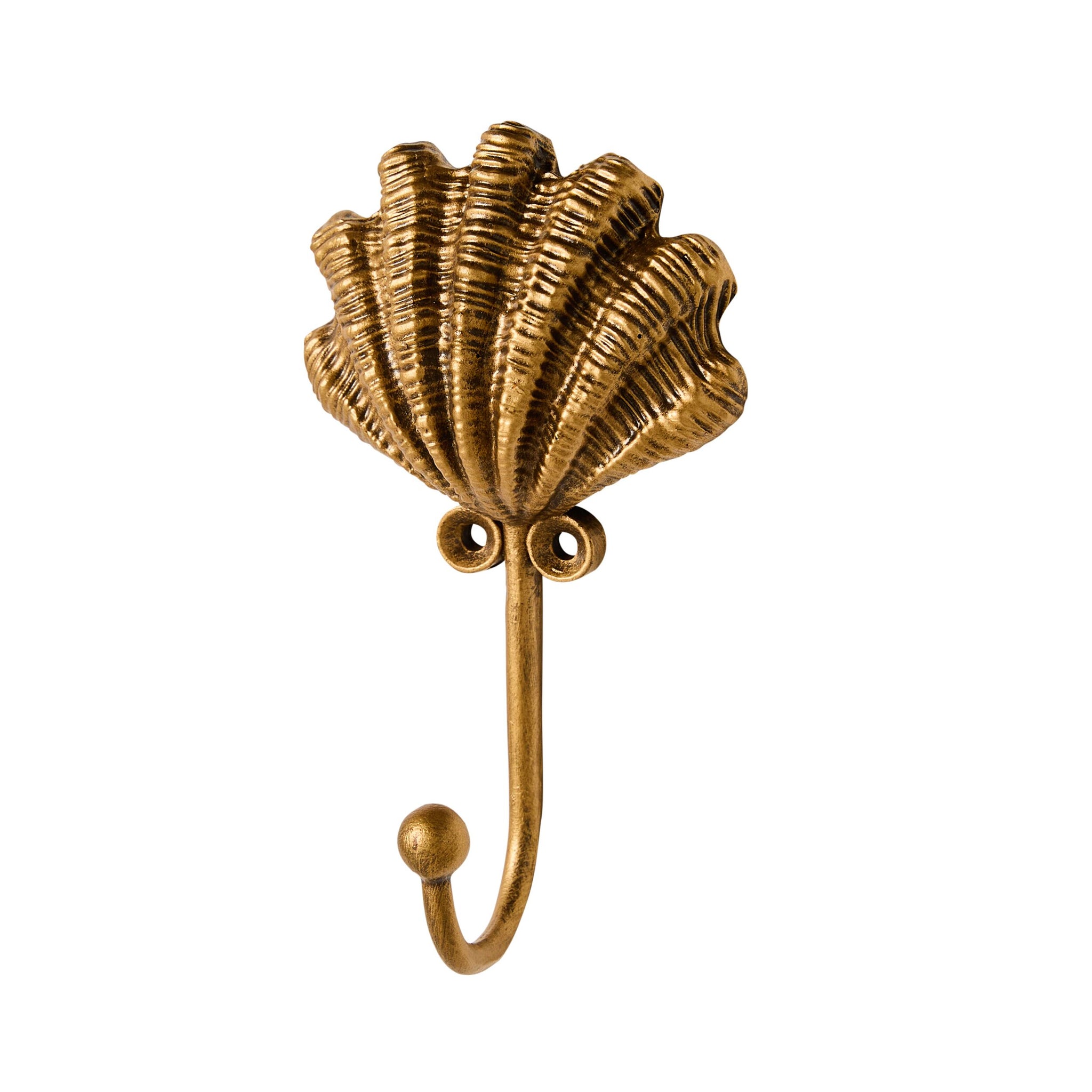 Brass Shell Hook