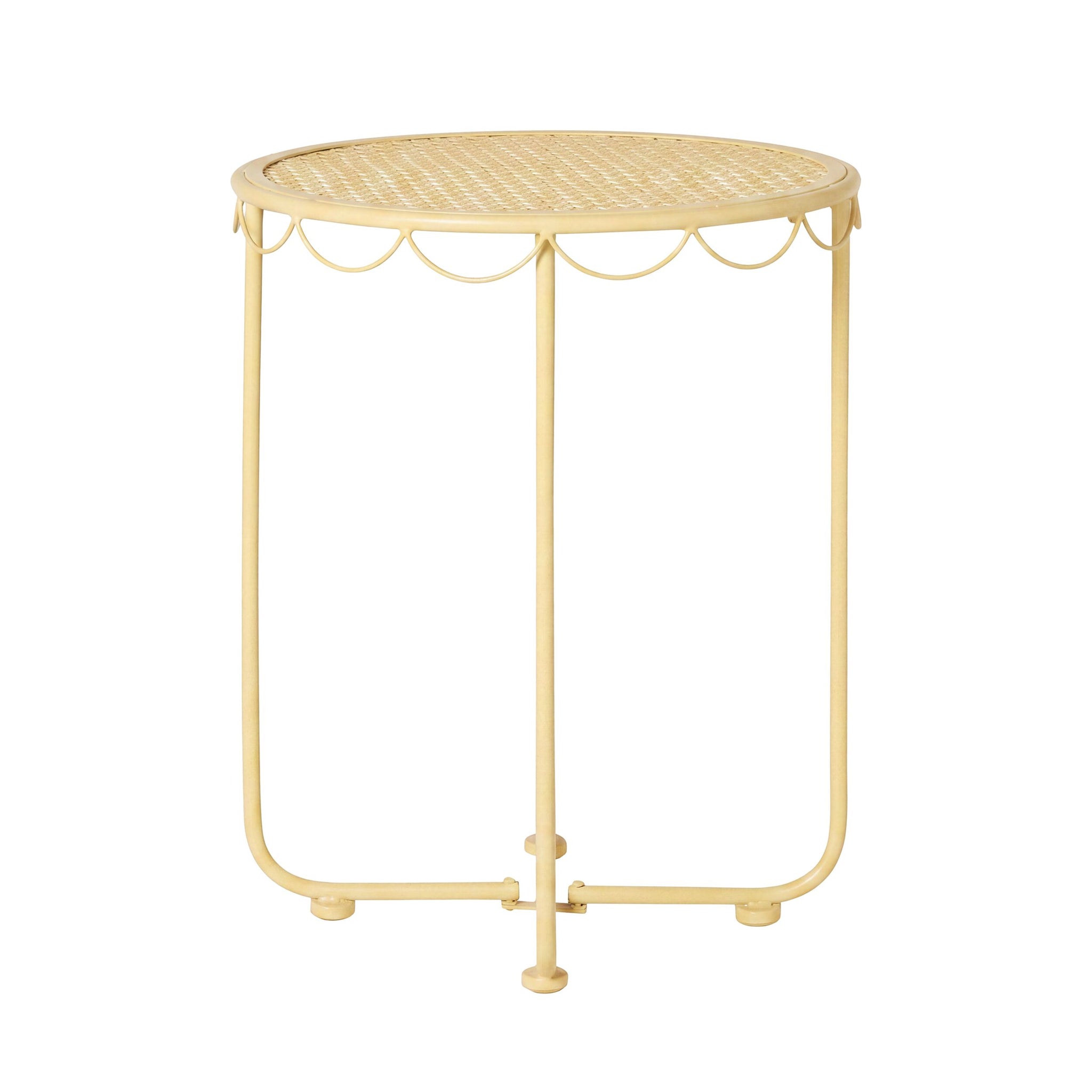 Bonnie Side Table 44cm Butter Yellow