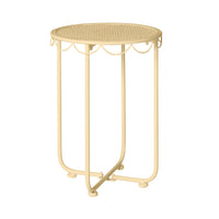 Bonnie Side Table 38cm Butter Yellow
