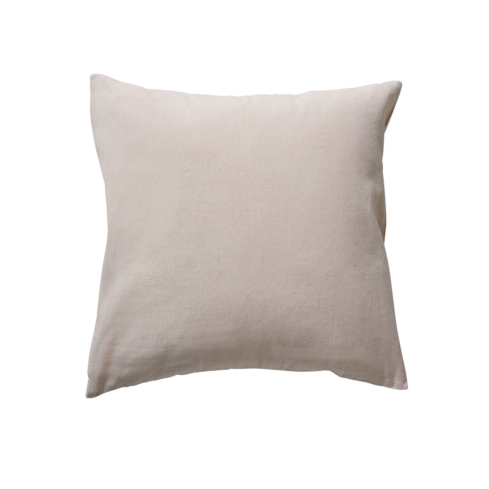 Stitch Honey Bee Embroidered Cushion Natural