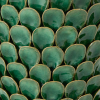 Seascale Table Lamp Green Base Only 21x30cm