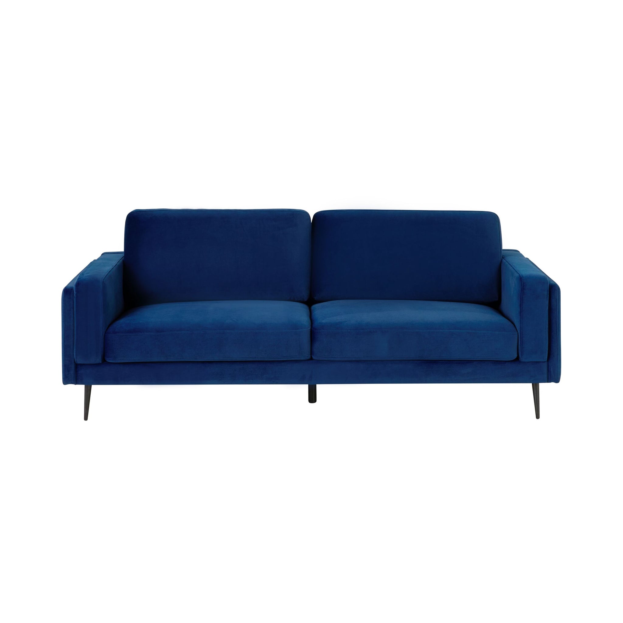 Irvine 3 Seater Sofa Velvet Indigo