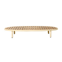 Alesso Curved Coffee Table 140cm