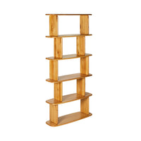 Jasper Solid Oak Tall Bookshelf