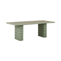 Edie Dining Table 225cm Laurel Green