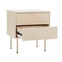 Colby 2 Drawer Bedside