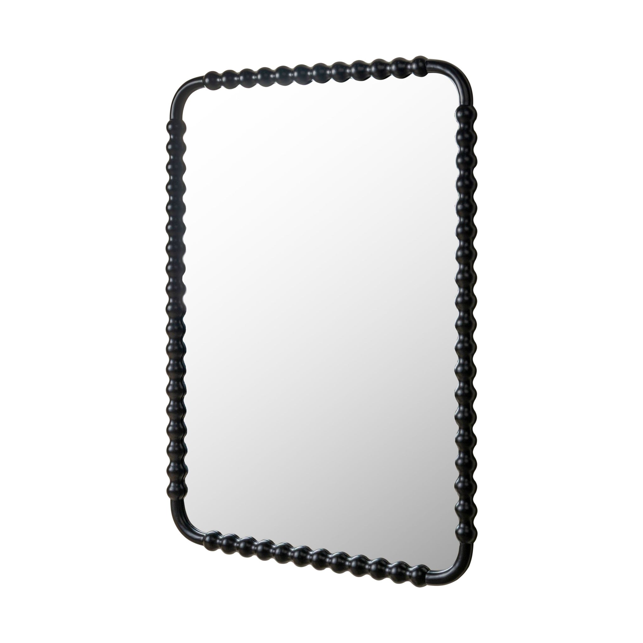 Orla Bobbin Wall Mirror Black