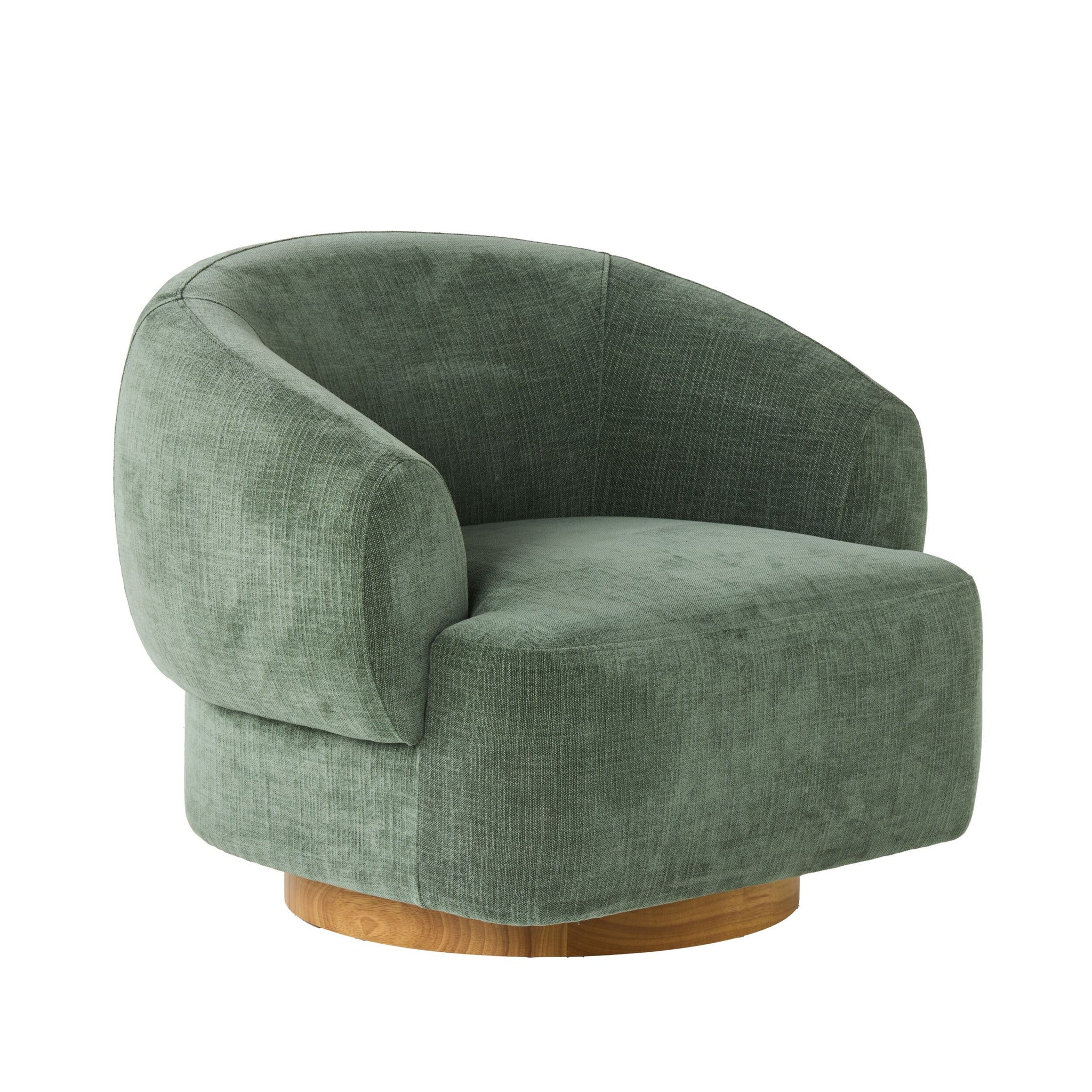 Lyra Swivel Occasional Chair Solace Moss