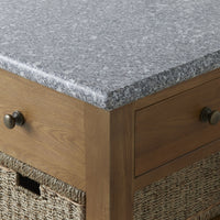 Oakford Workbench - Granite Top 1680x620x900mm