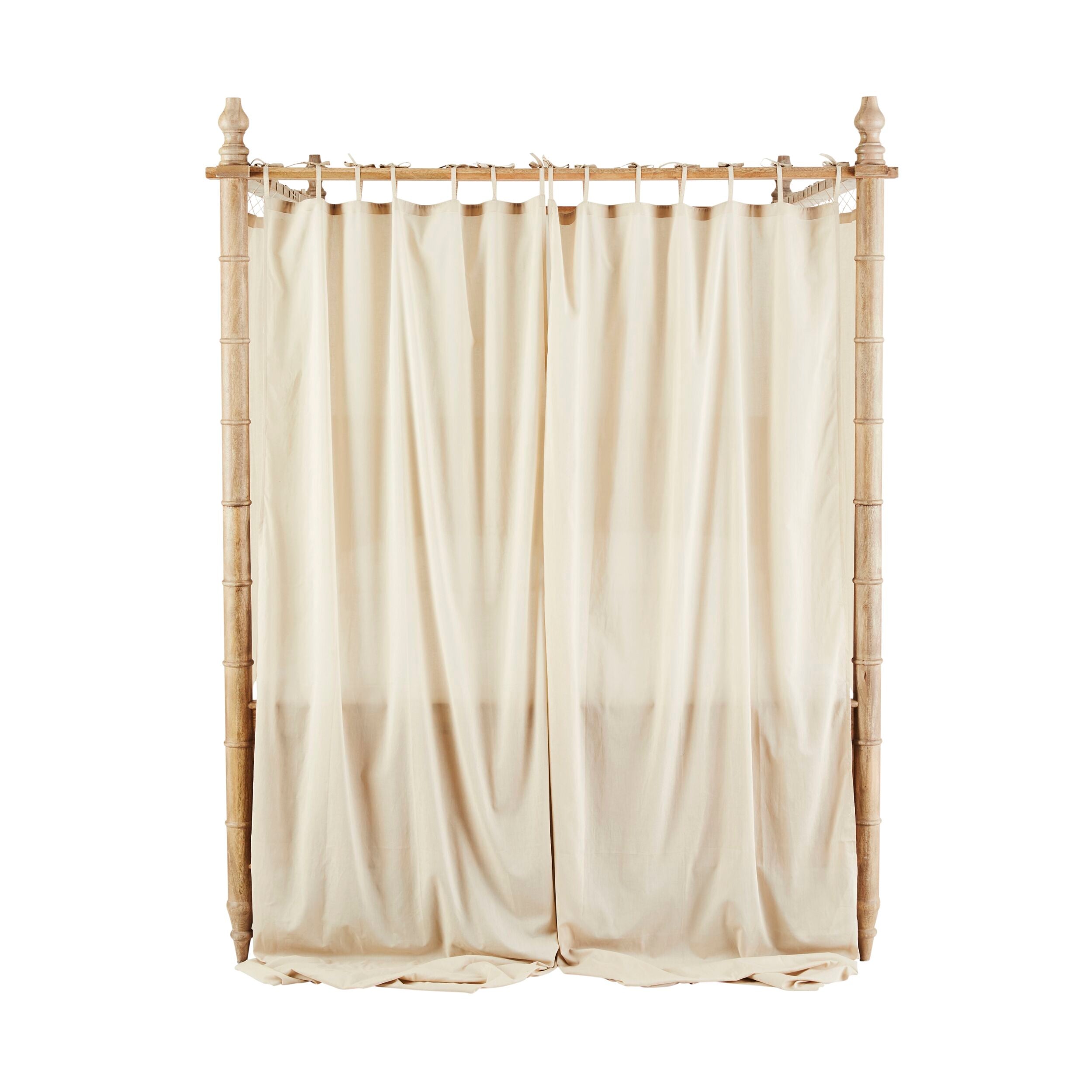 Hampton Mango Wood Queen Canopy Bed