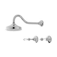 Rochelle Lever 6in Shower Set Chrome