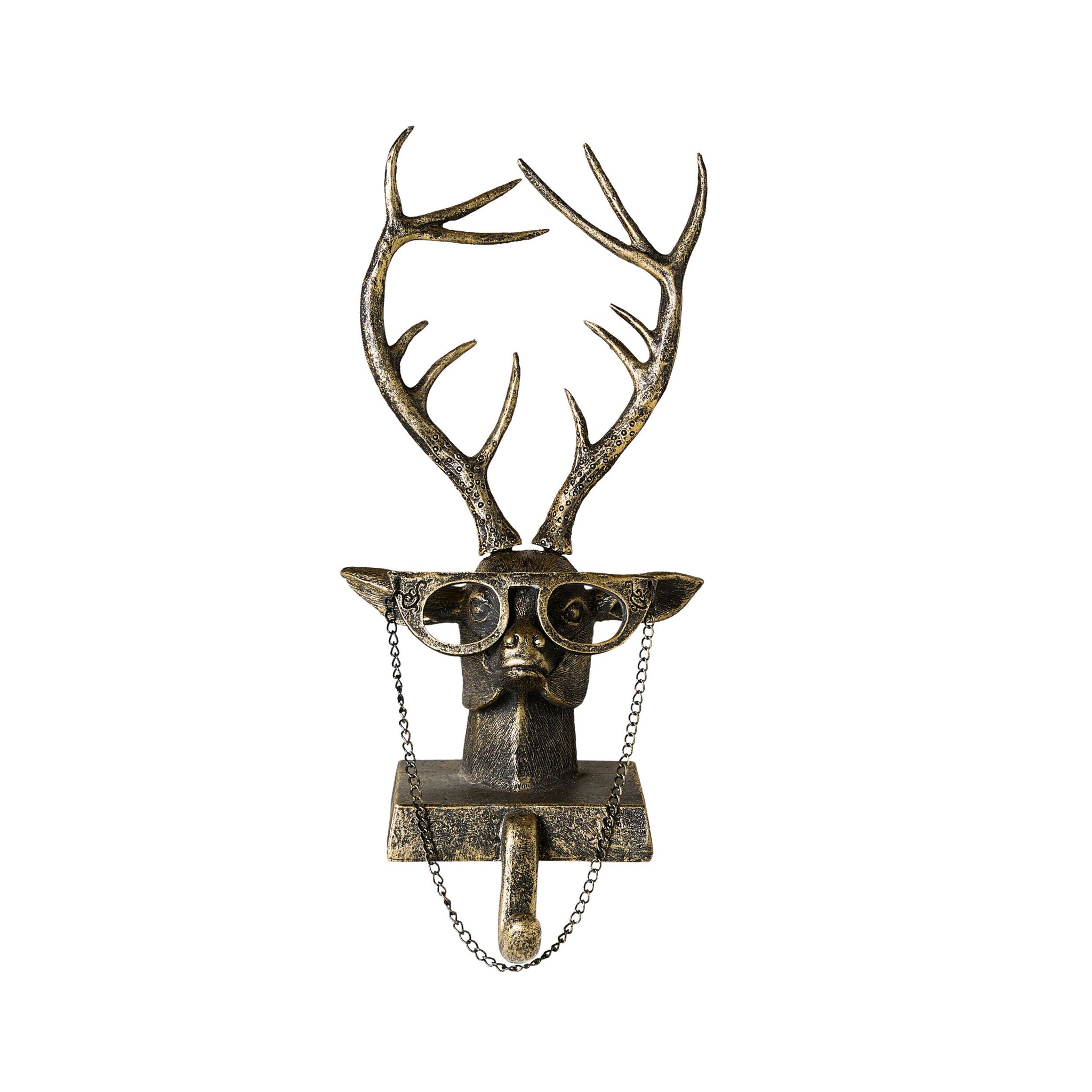 Christmas Foxy & Friends Deer Mantel Hook