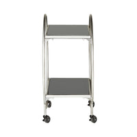 Dominique Drinks Trolley Silver 77x71x36cm