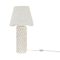 Driftleaf Table Lamp Ivory 71cm