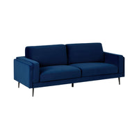 Irvine 3 Seater Sofa Velvet Indigo