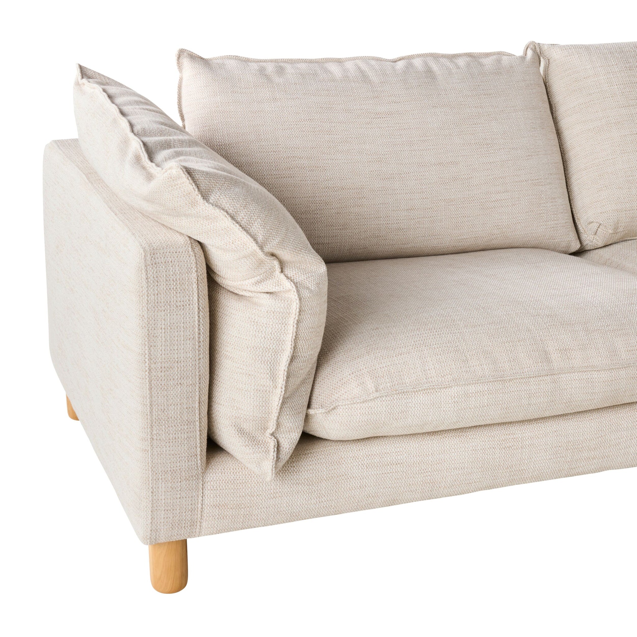 Whitehaven 5 Piece Modular Corner Sofa Eden Natural