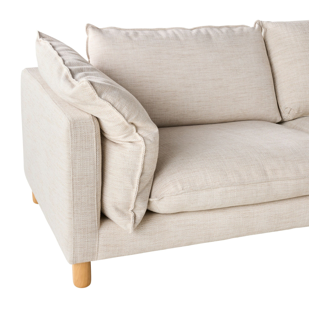 Whitehaven 5 Piece Modular Corner Sofa Eden Natural
