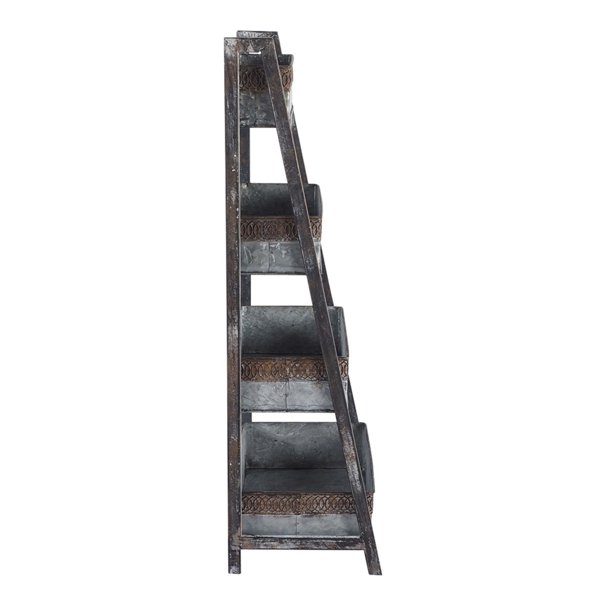 4 Tier Plant Stand 93x38x27cm