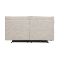 Dillon 3 Seater Recliner Natural Textured Slub